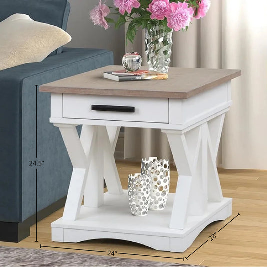 Parker House Americana Modern - Cotton End Table