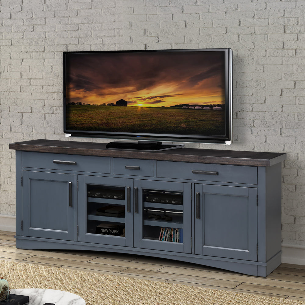 Parker House Americana Modern - Denim 76 In. TV Console