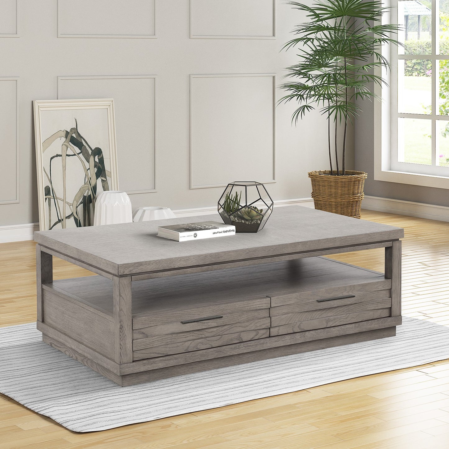 Parker House Pure Modern Rectangular Cocktail Table