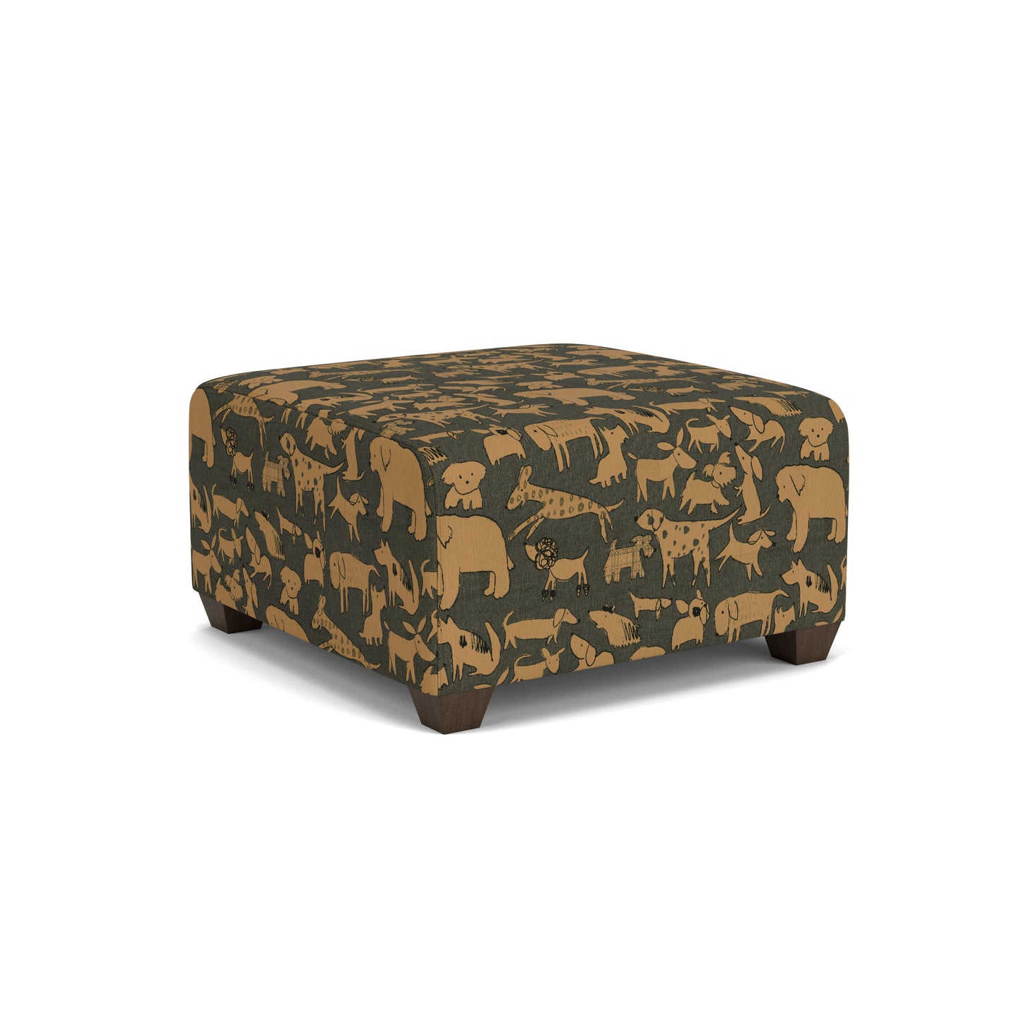 Freedom Square Cocktail Ottoman