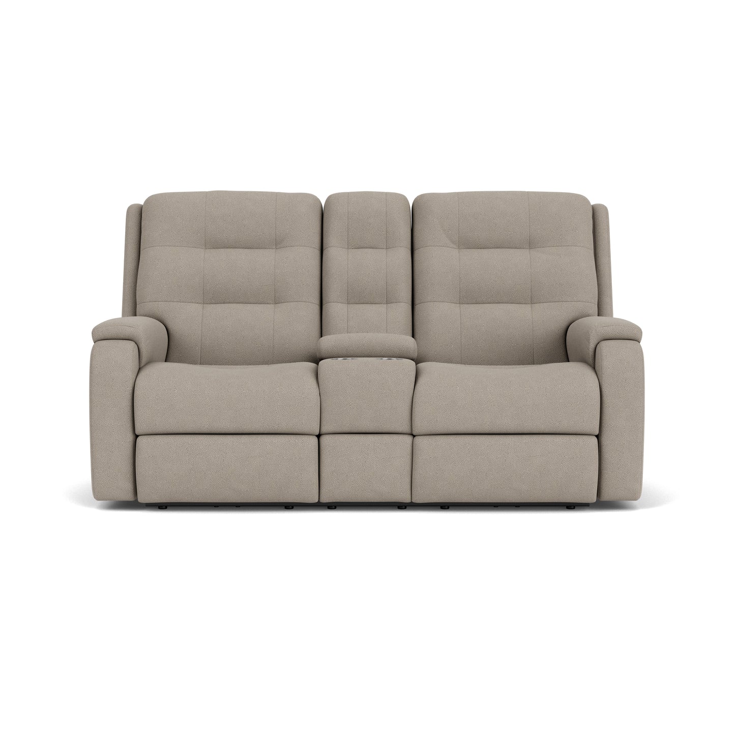 Arlo Power Reclining Loveseat with Console & Power Headrests & Lumbar