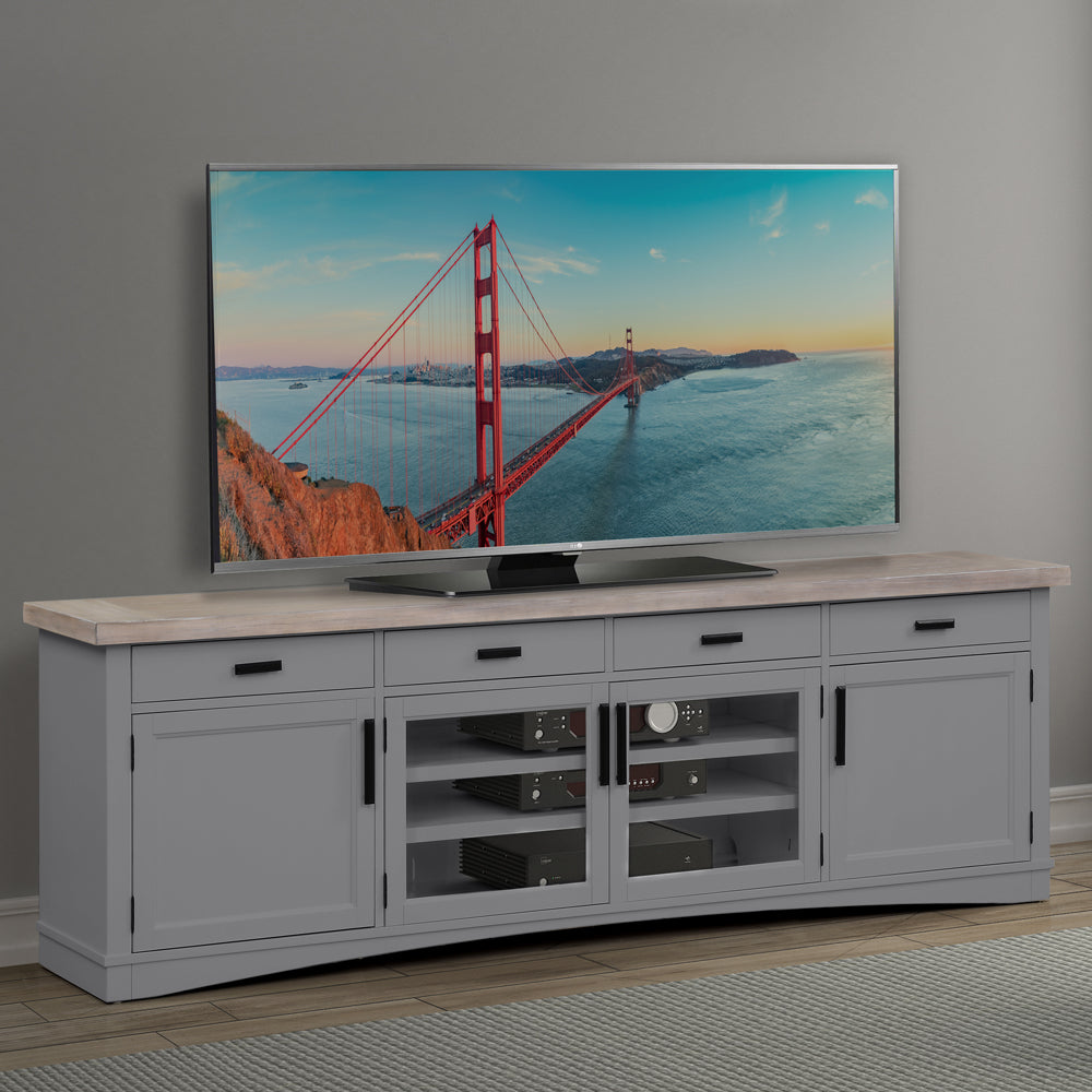 Parker House Americana Modern - Dove 92 In. TV Console