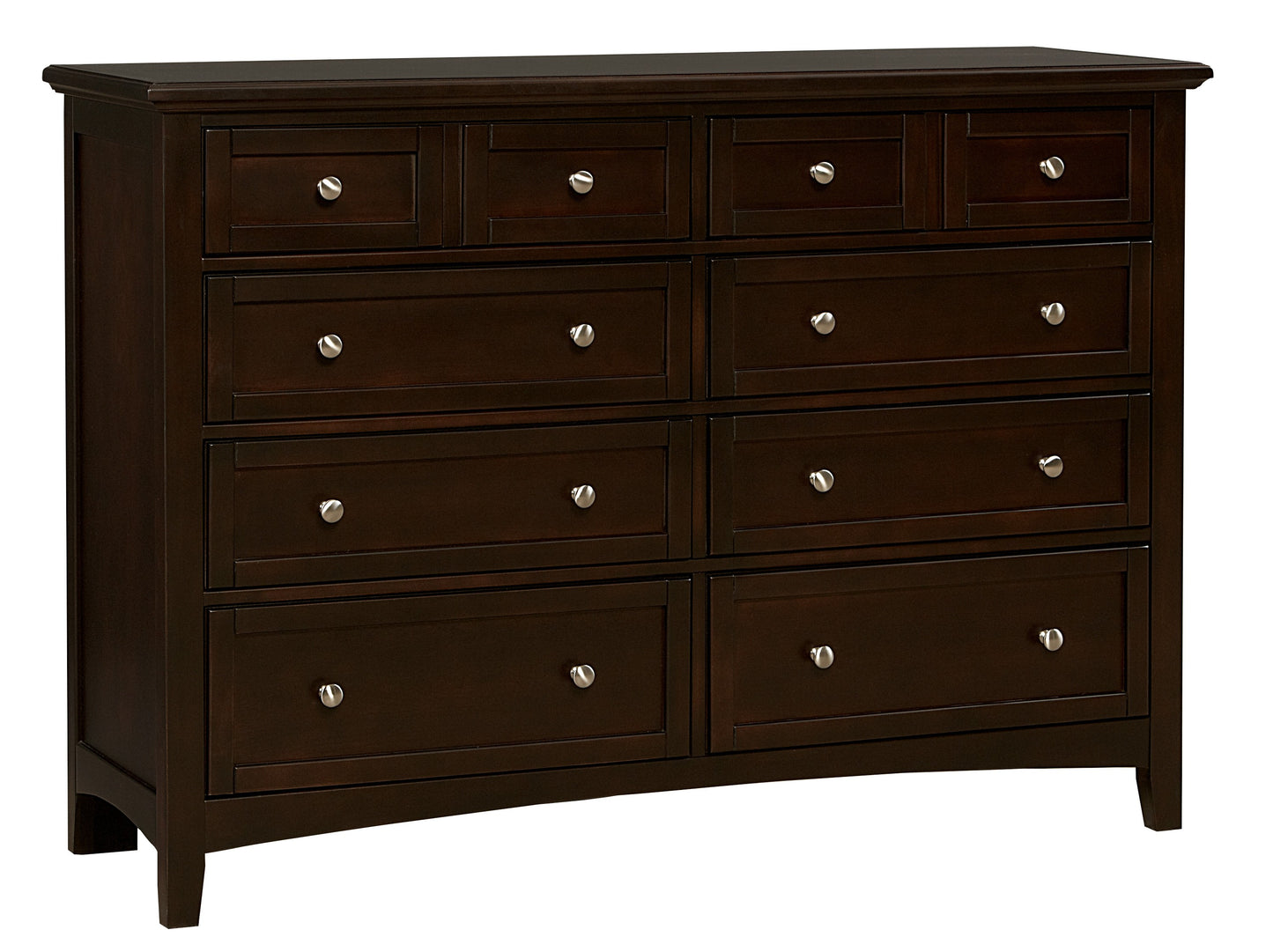 TRIPLE DRESSER - 8 DRWR