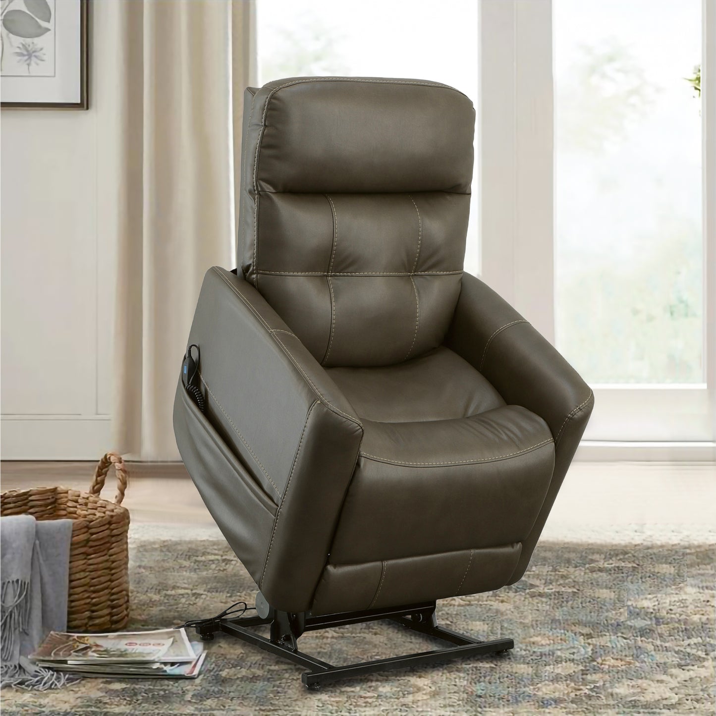 Kenner Power Lift Recliner with Power Headrest & Lumbar