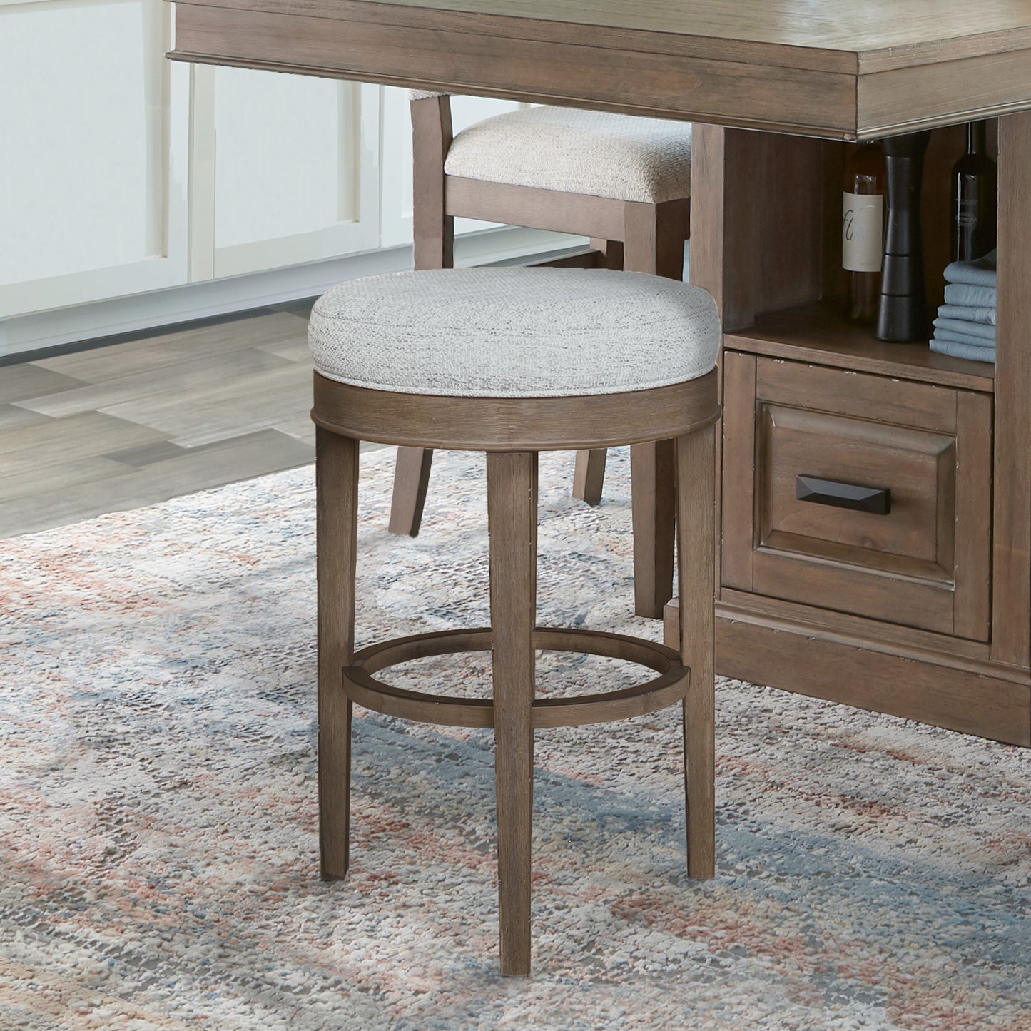 Parker House Sundance - Sandstone Swivel Stool