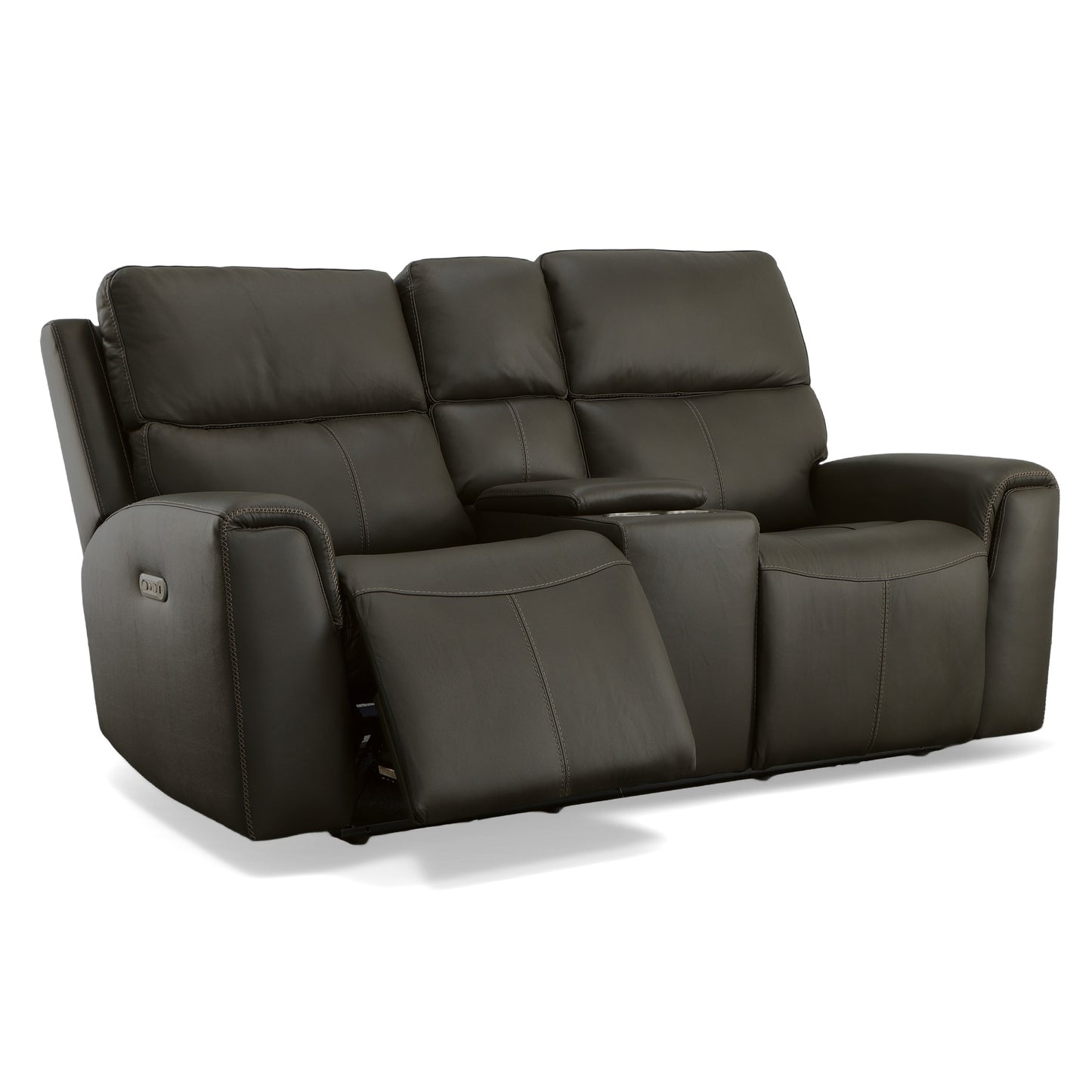 Jarvis Power Reclining Loveseat with Console & Power Headrests