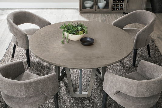 Parker House Pure Modern Dining 60 In. Round Table with Wood Base