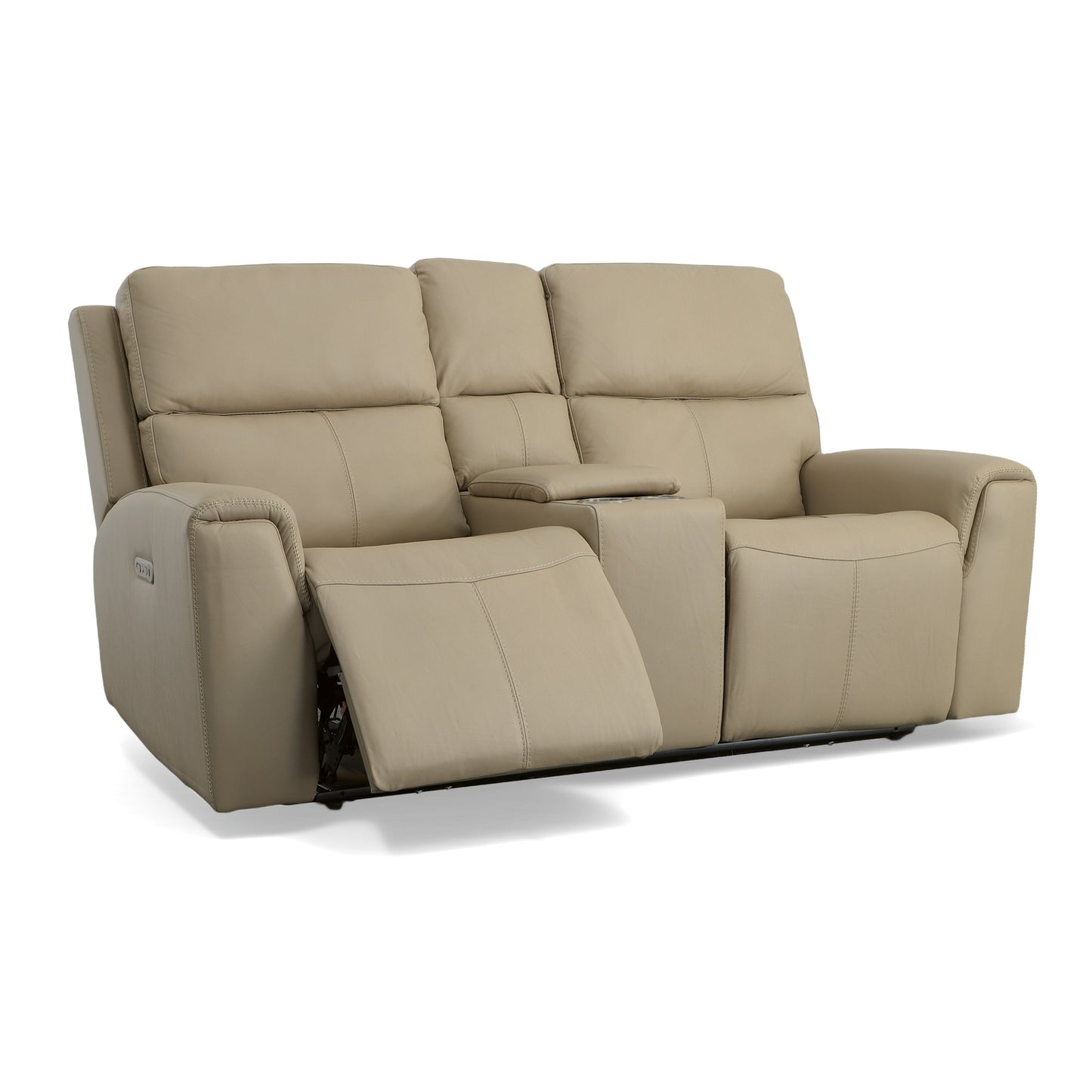 Jarvis Power Reclining Loveseat with Console & Power Headrests