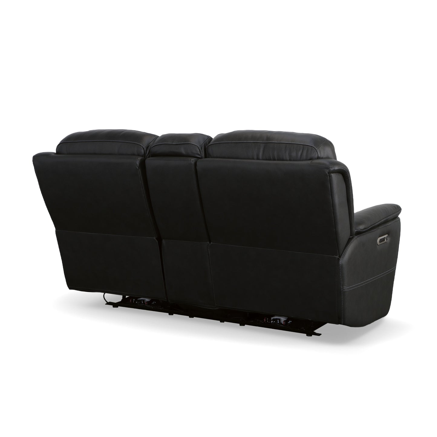 Crew Power Reclining Loveseat with Console & Power Headrests & Lumbar