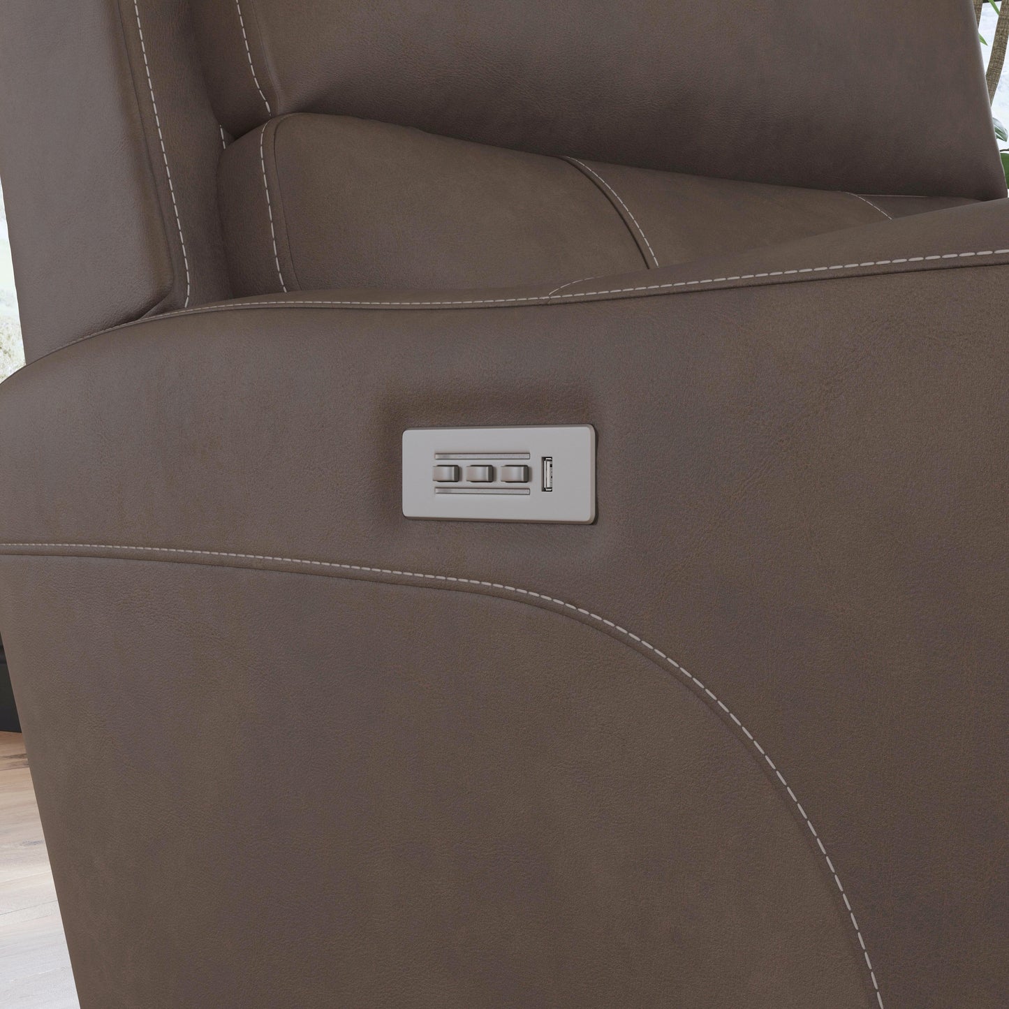 Carter Power Recliner with Power Headrest & Lumbar