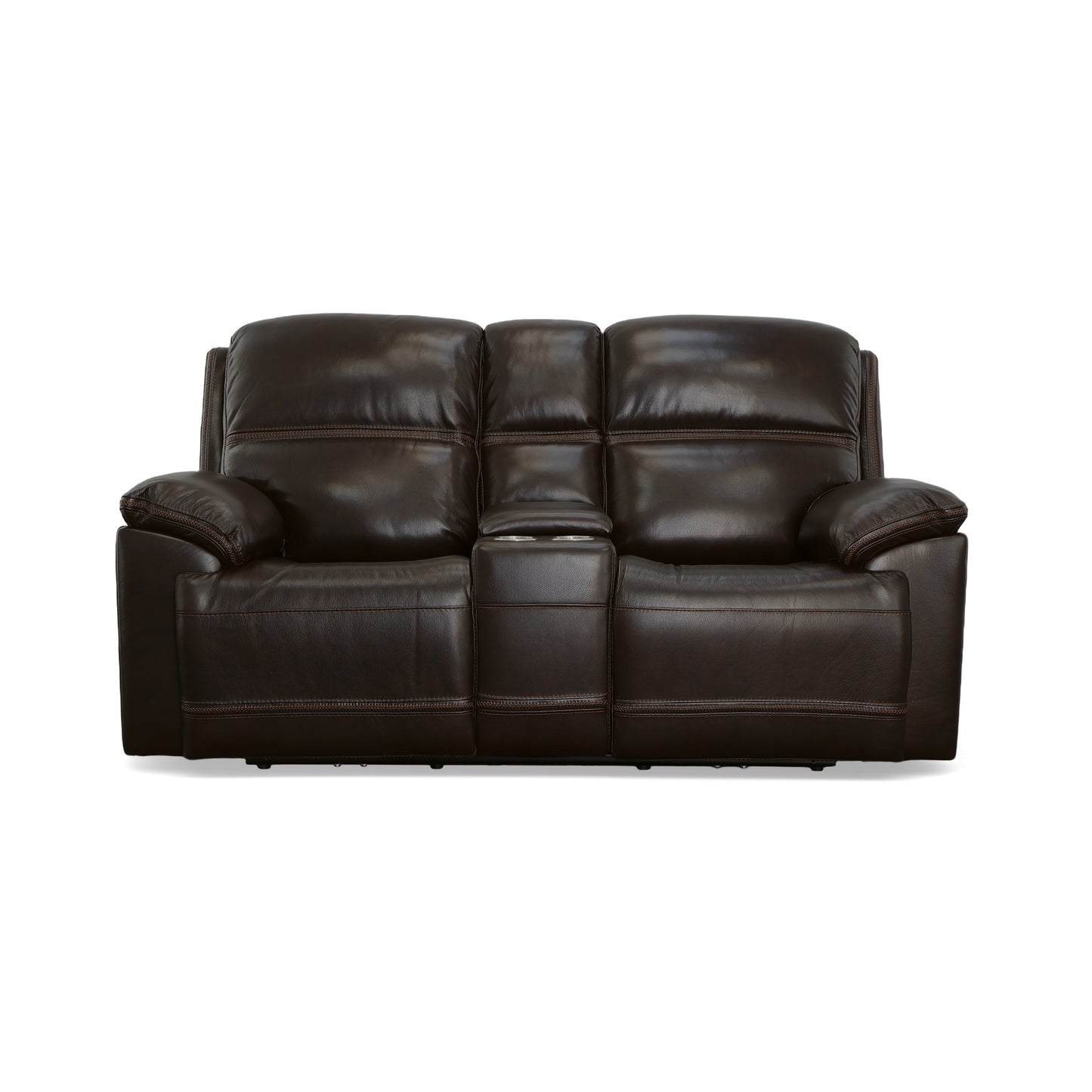 Jackson Power Reclining Loveseat with Console & Power Headrests