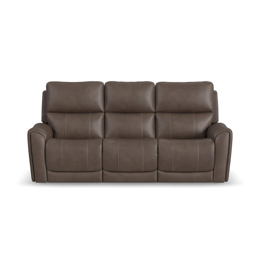 Carter Power Reclining Sofa with Console & Power Headrests & Lumbar