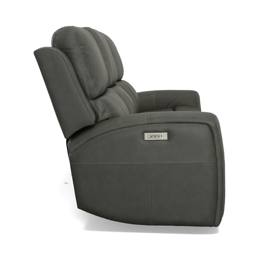 Linden Power Reclining Sofa with Power Headrests & Lumbar