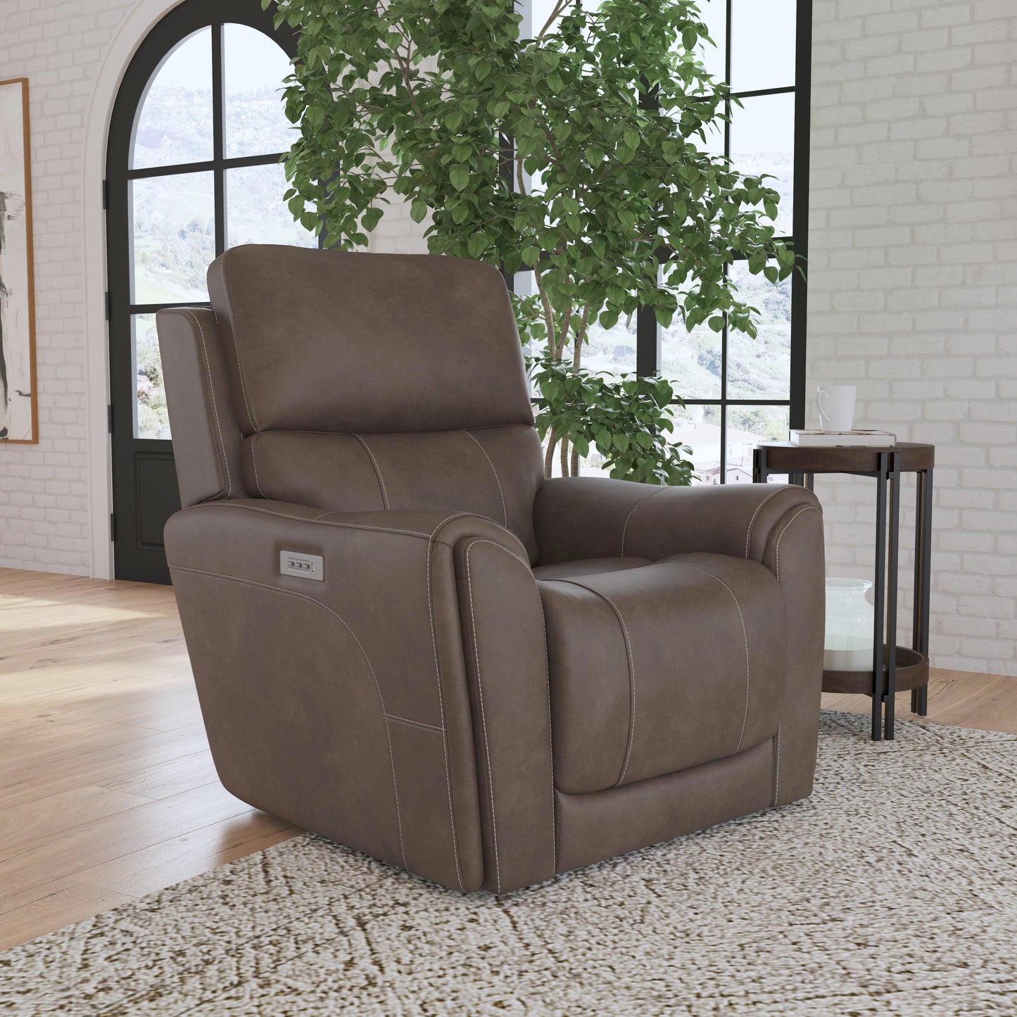 Carter Power Recliner with Power Headrest & Lumbar