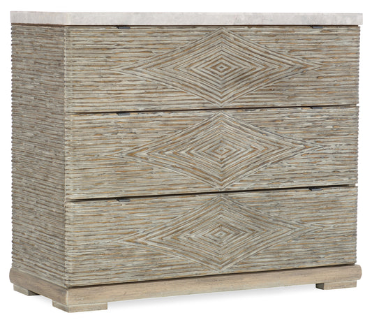 Amani Three-Drawer Accent Chest