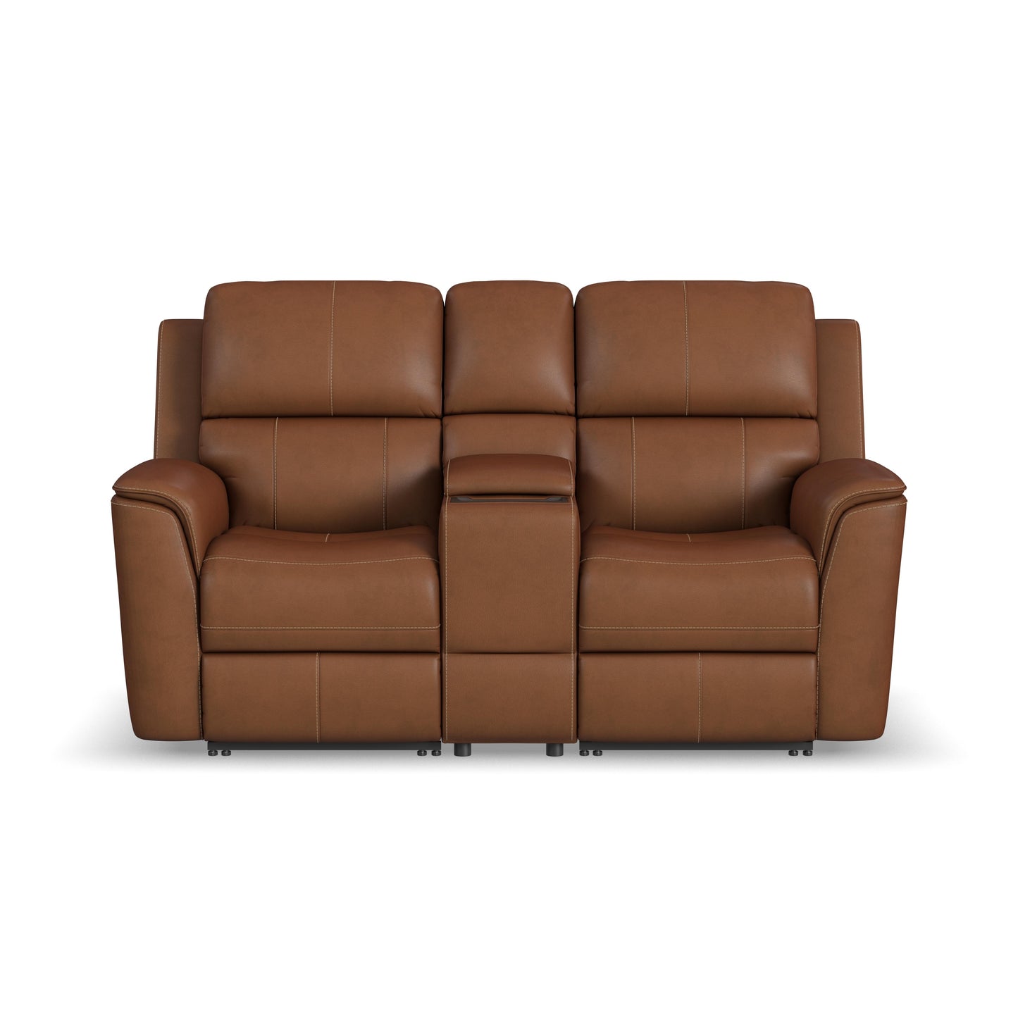 Henry Power Reclining Loveseat with Console & Power Headrests & Lumbar