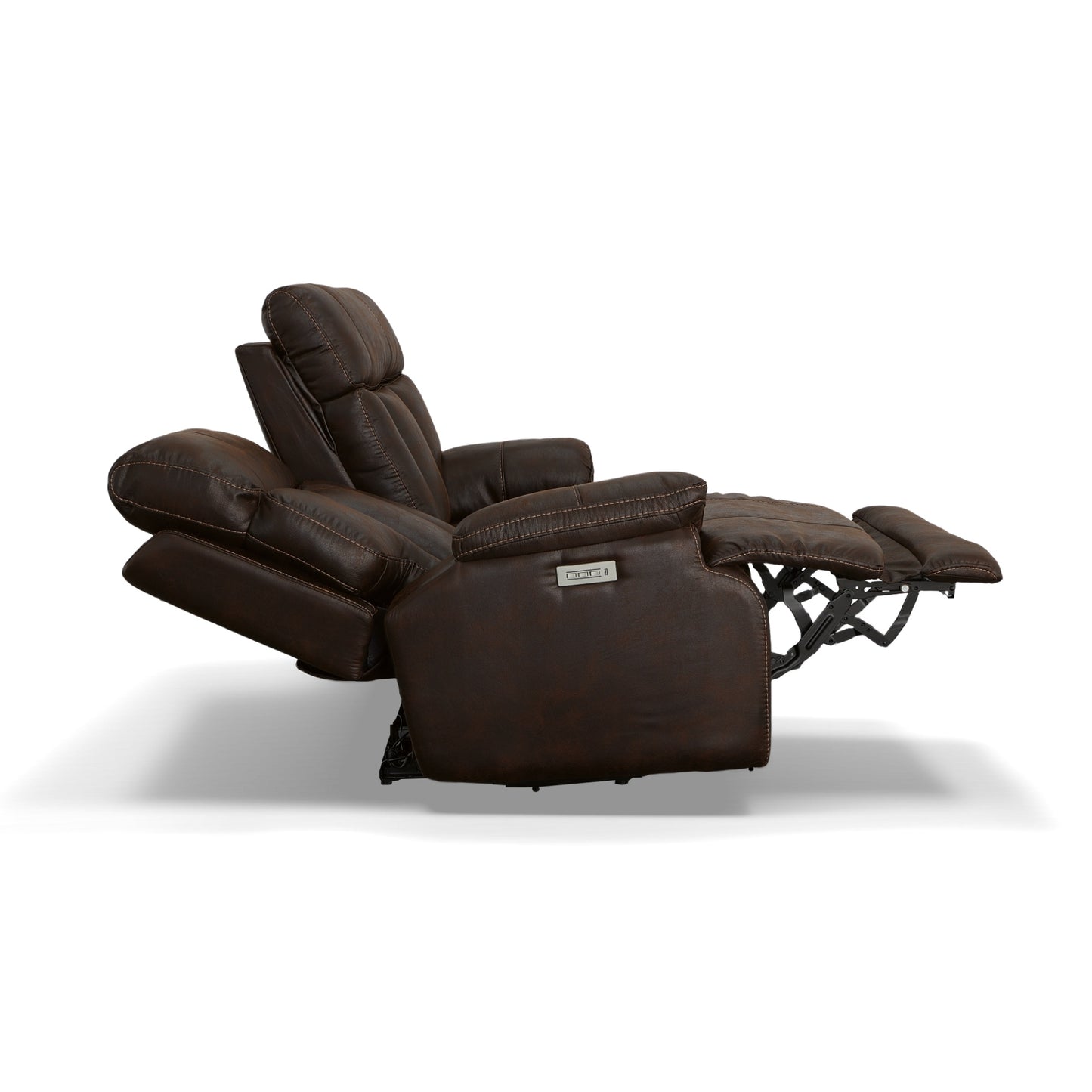 Clive Power Reclining Loveseat with Power Headrests & Lumbar