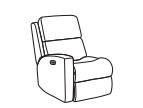 Catalina LAF Power Recliner with Power Headrest