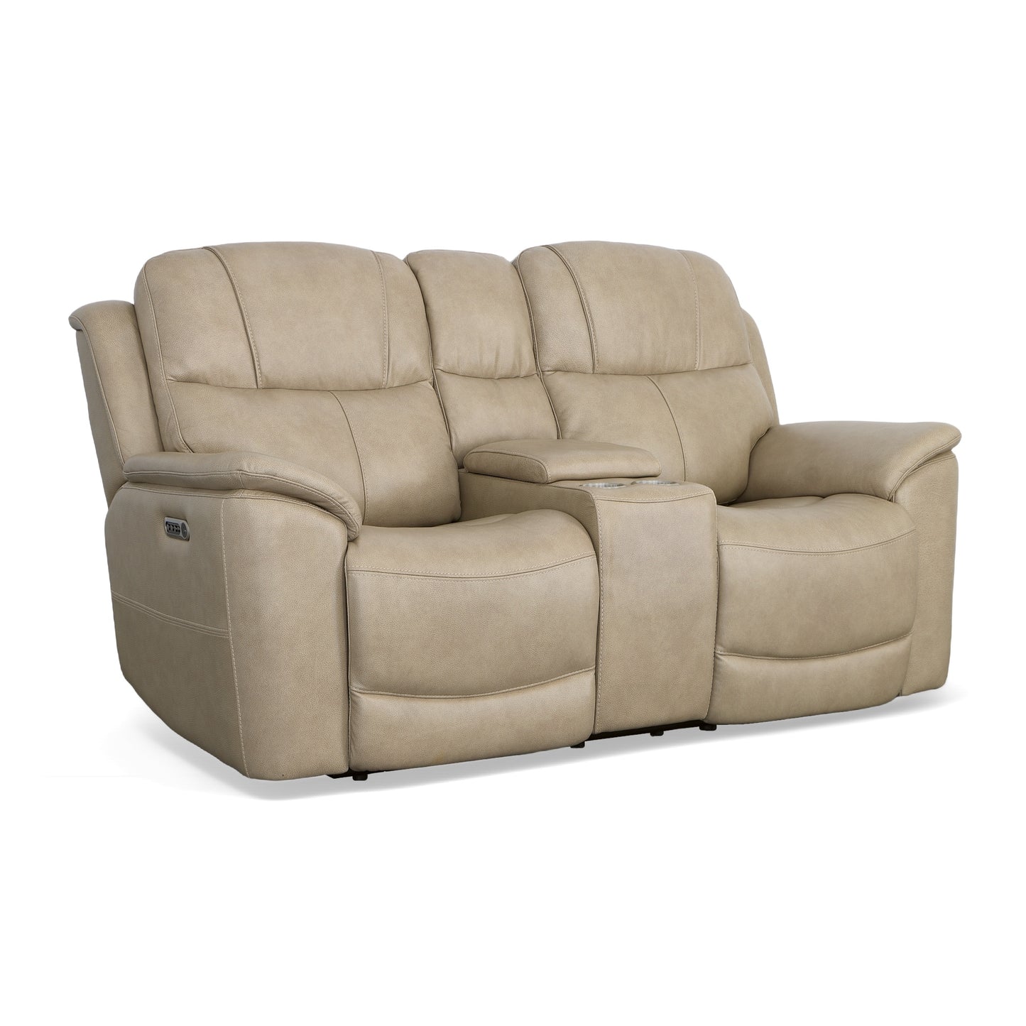 Crew Power Reclining Loveseat with Console & Power Headrests & Lumbar