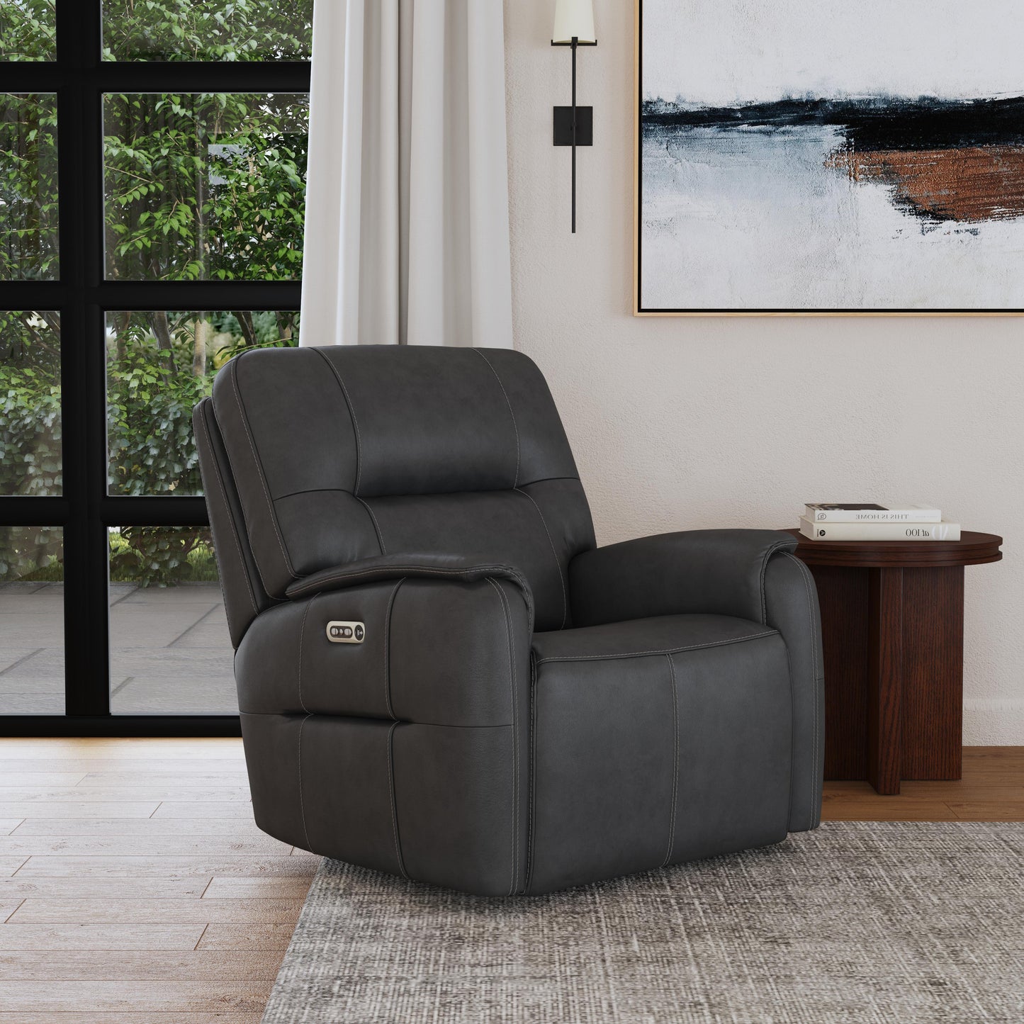 Wilson Power Gliding Recliner with Power Headrest