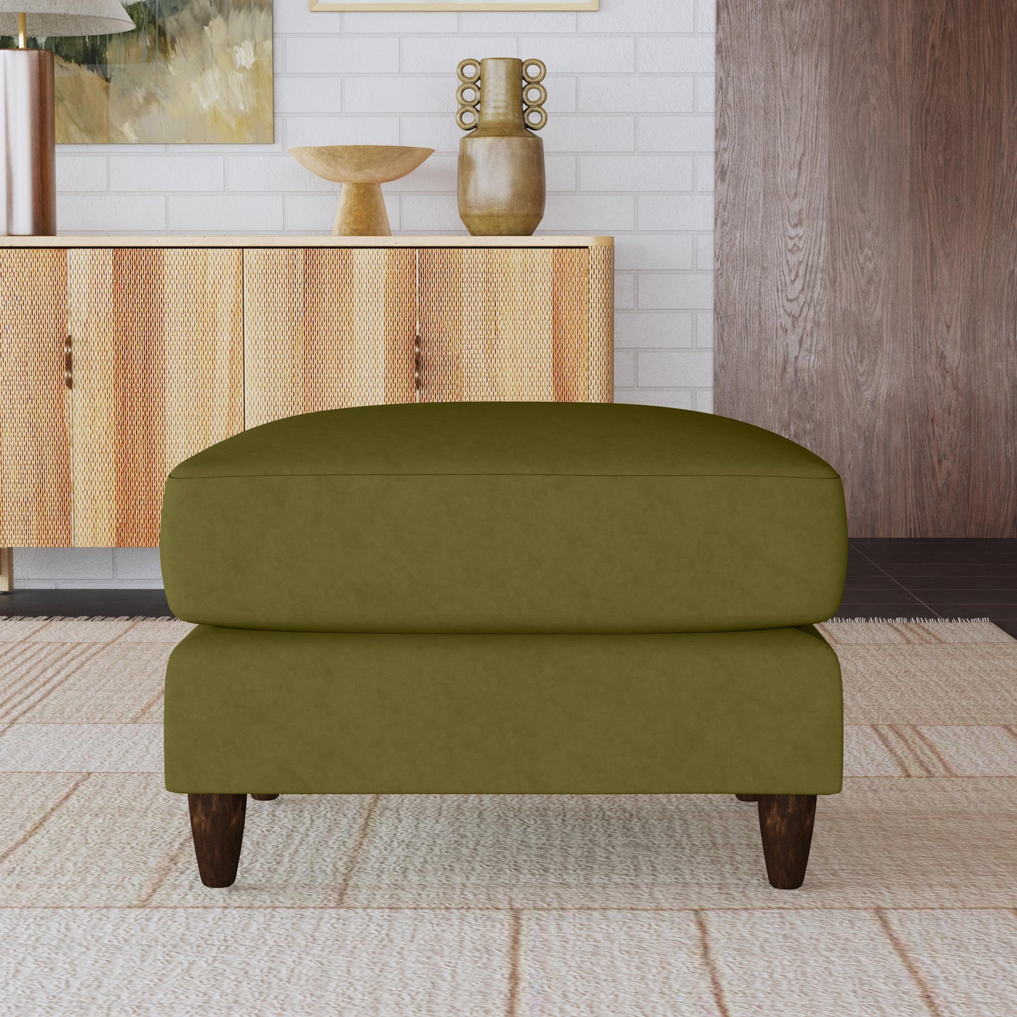 Fern Ottoman