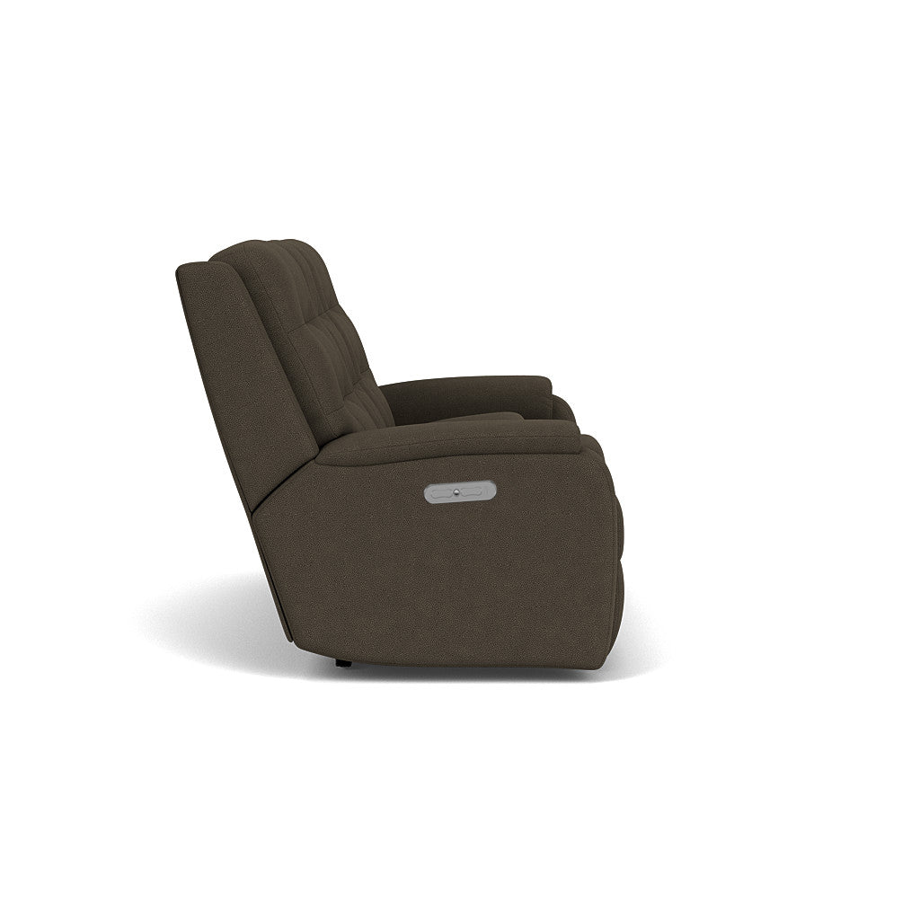 Arlo Power Reclining Loveseat with Console & Power Headrests