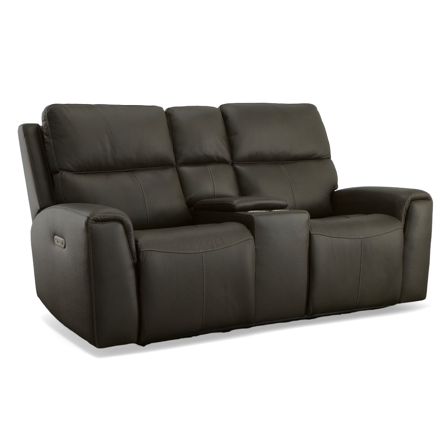 Jarvis Power Reclining Loveseat with Console & Power Headrests