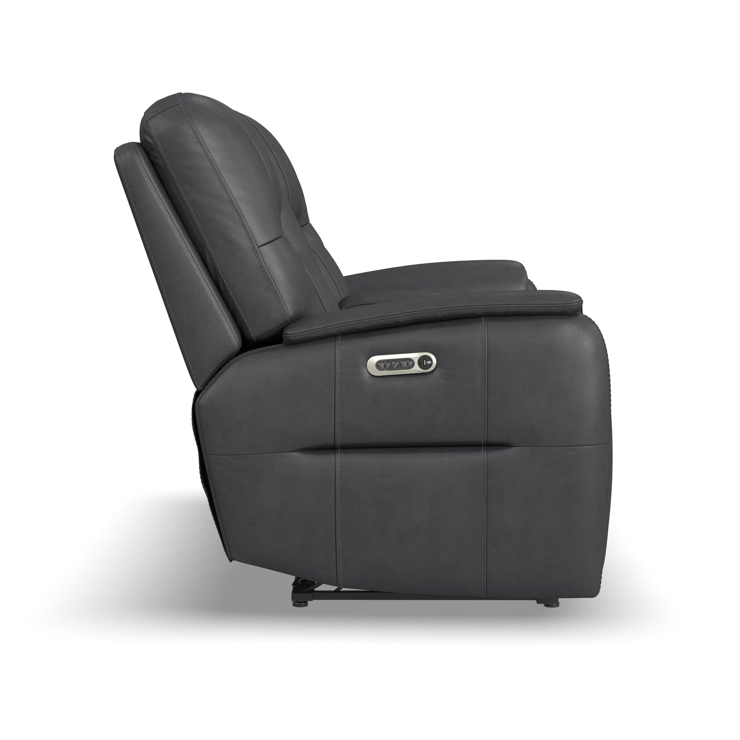 Wilson Power Reclining Loveseat with Console & Power Headrests