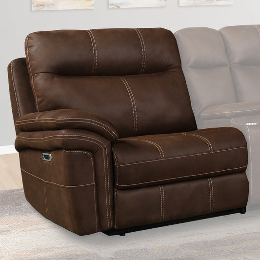 Parker Living Mason - Dark Kahlua Power Left Arm Facing Recliner