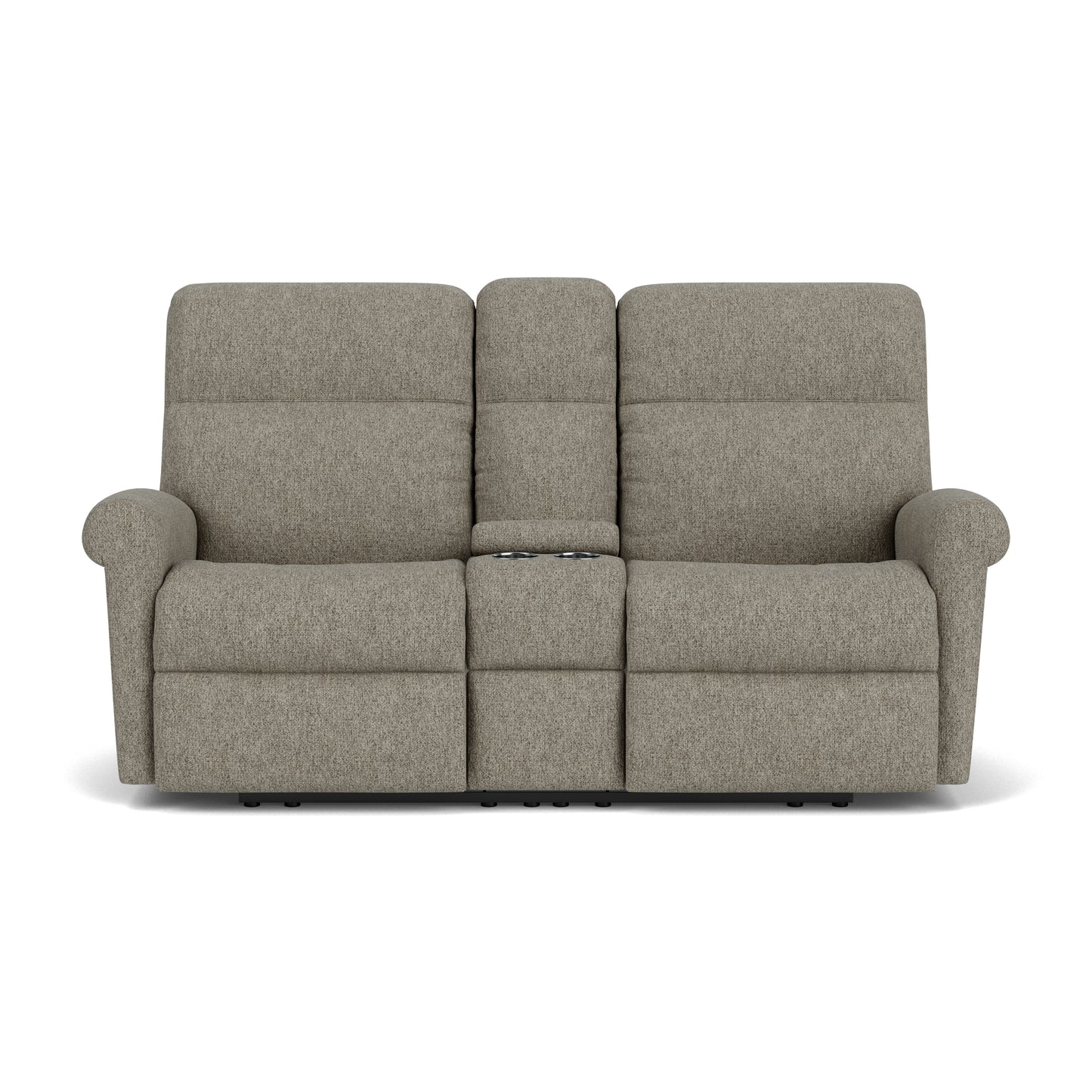 Davis Power Reclining Loveseat with Console & Power Headrests