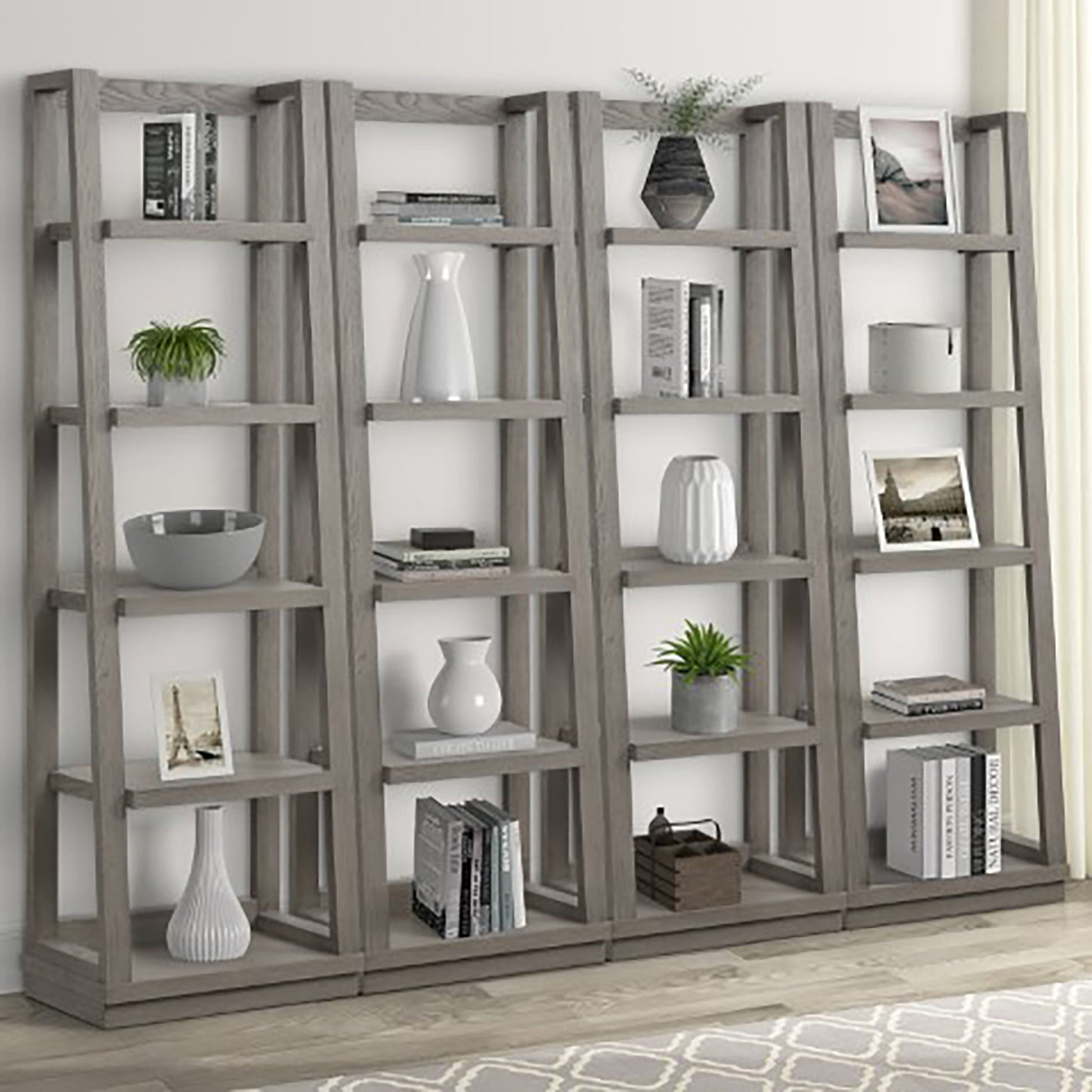 Parker House Pure Modern Bookcase Display Wall