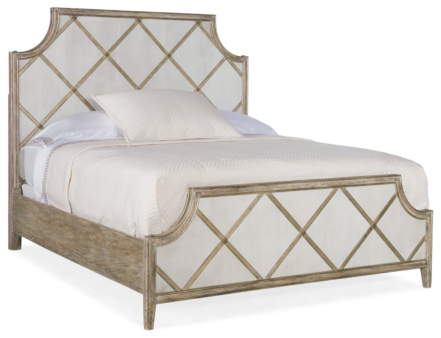 Sanctuary Diamont Queen Panel Bed