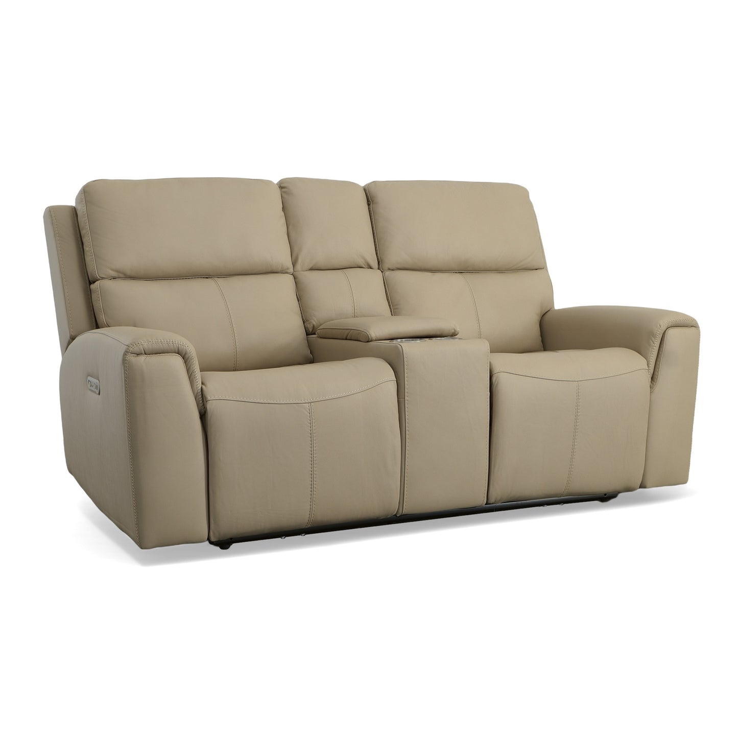 Jarvis Power Reclining Loveseat with Console & Power Headrests