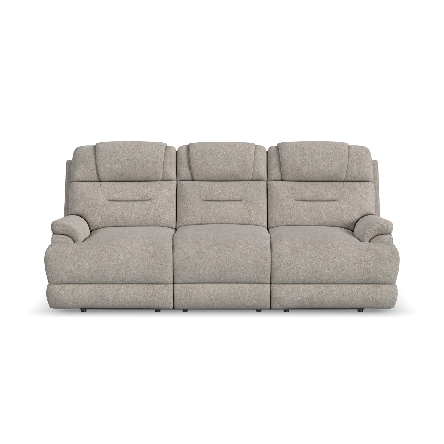 Zofa Power Reclining Sofa with Cnsl & Power Headrests/Lumbar/Heat/Mass