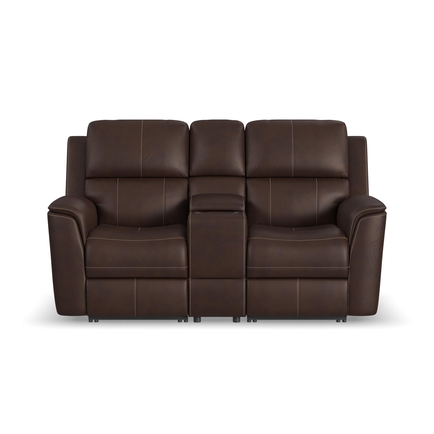 Henry Power Reclining Loveseat with Console & Power Headrests & Lumbar