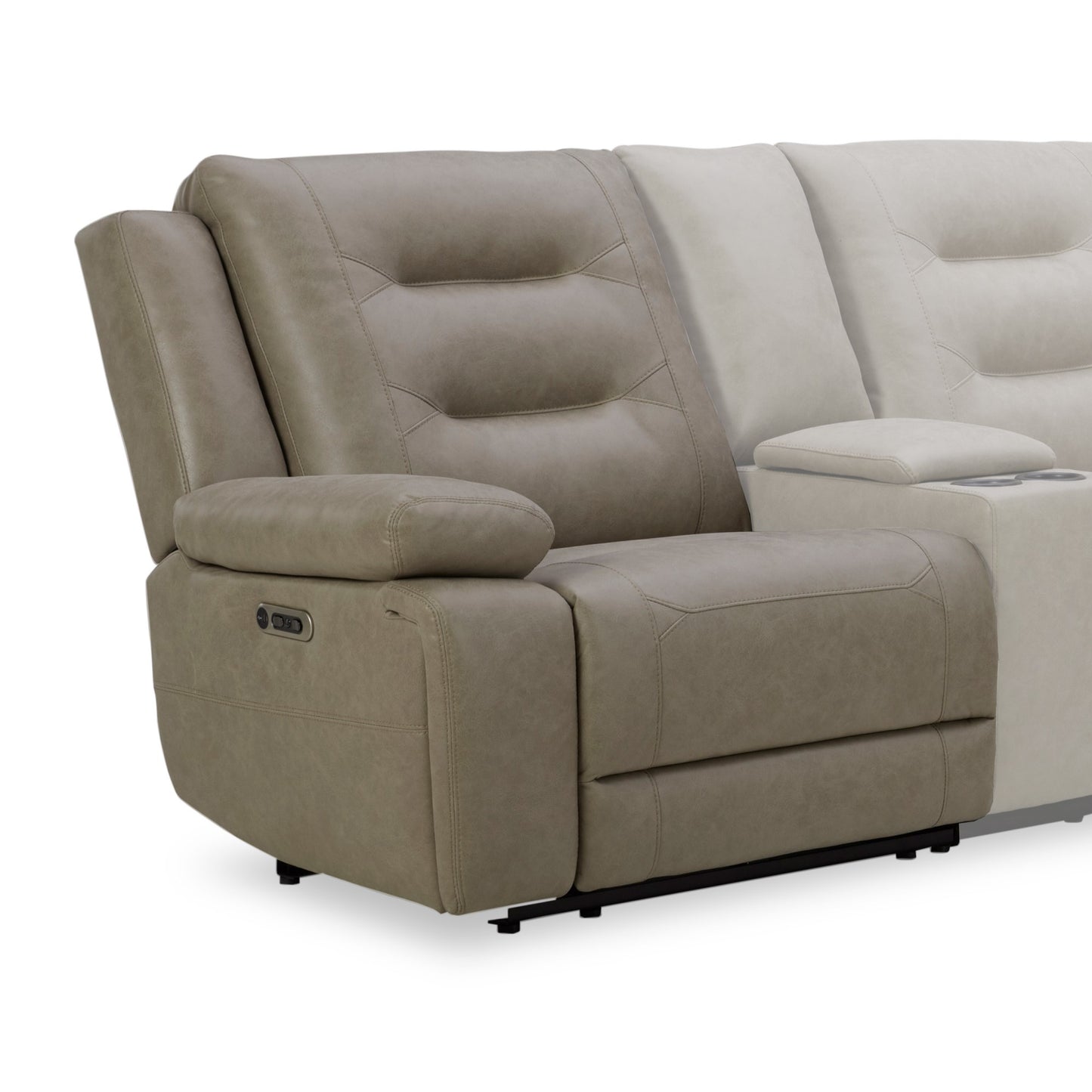 Parker Living Caldwell - Tahoe Fog Power Left Arm Facing Recliner