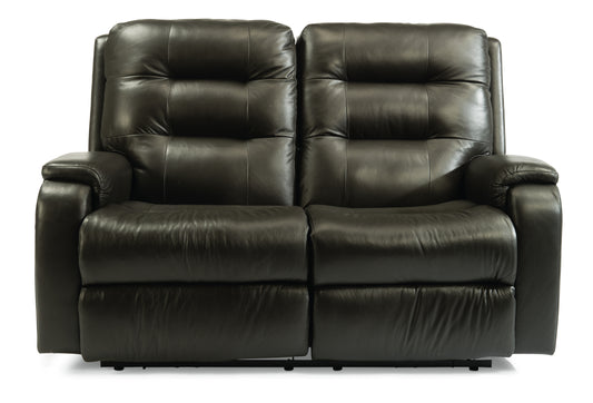 Arlo Power Reclining Loveseat with Power Headrests & Lumbar