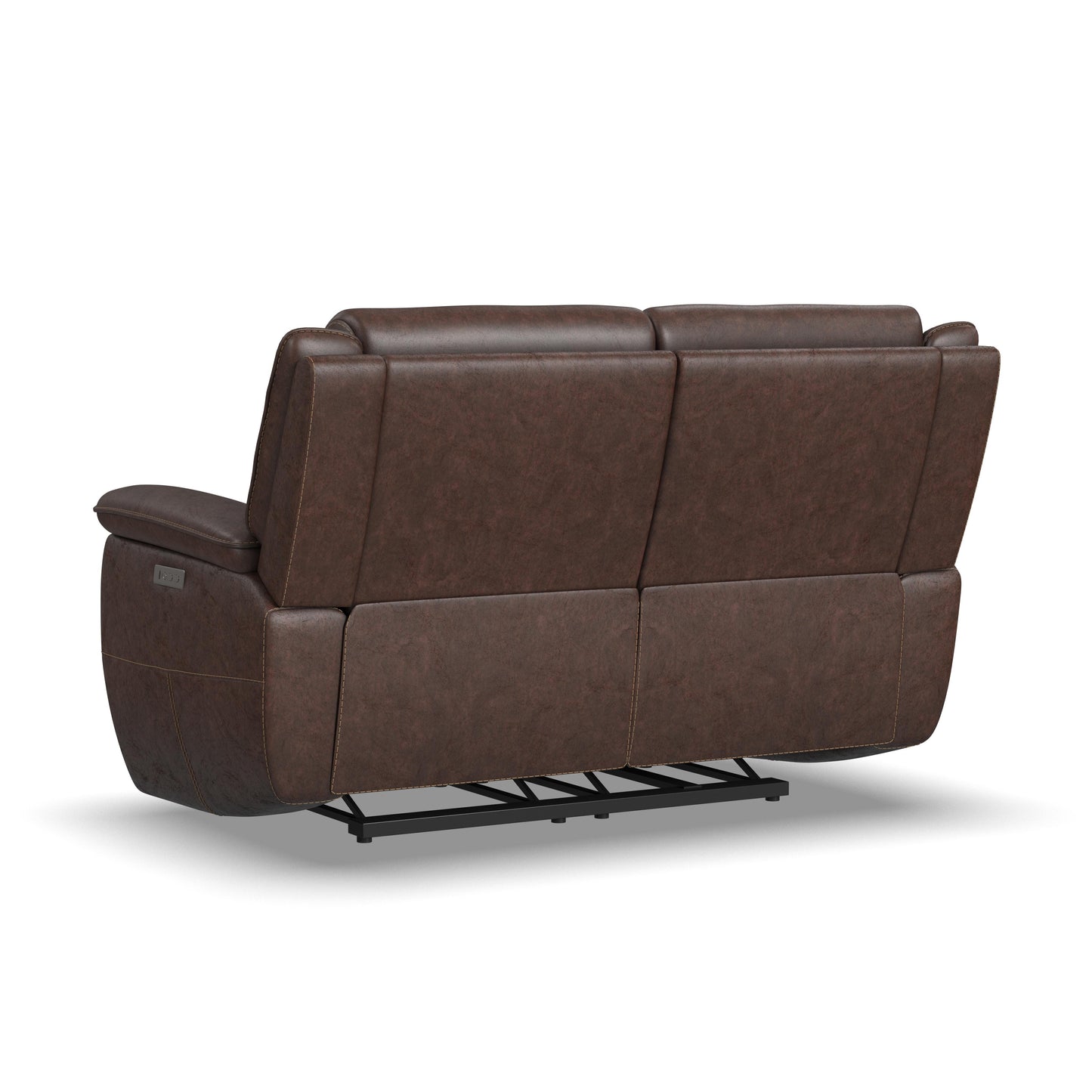 Beau Power Reclining Loveseat with Power Headrests