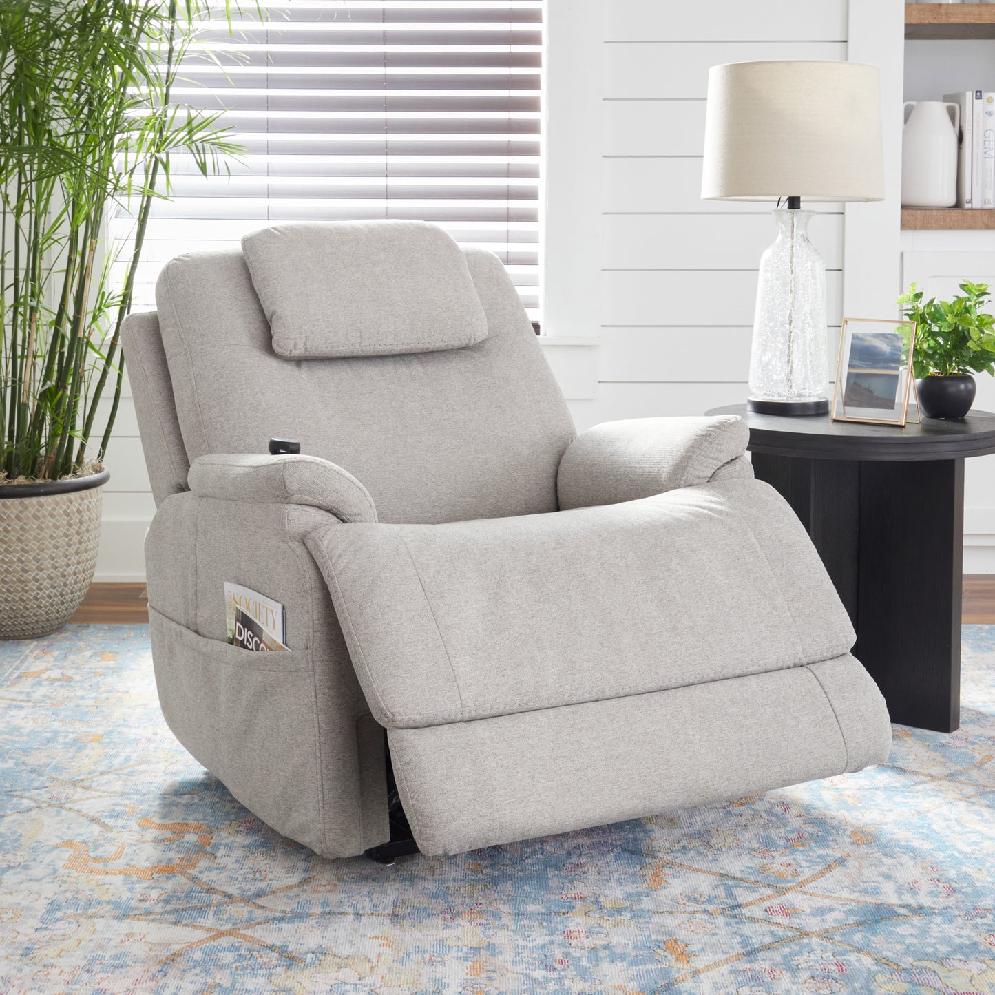 Zecliner Model 2 Petite Power Lift Recliner with Power Headrest & Lumbar