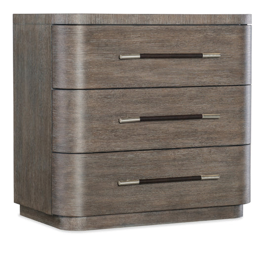 Modern Mood Three Drawer Nightstand