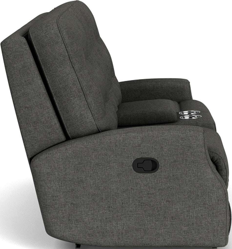 Devon Reclining Loveseat with Console