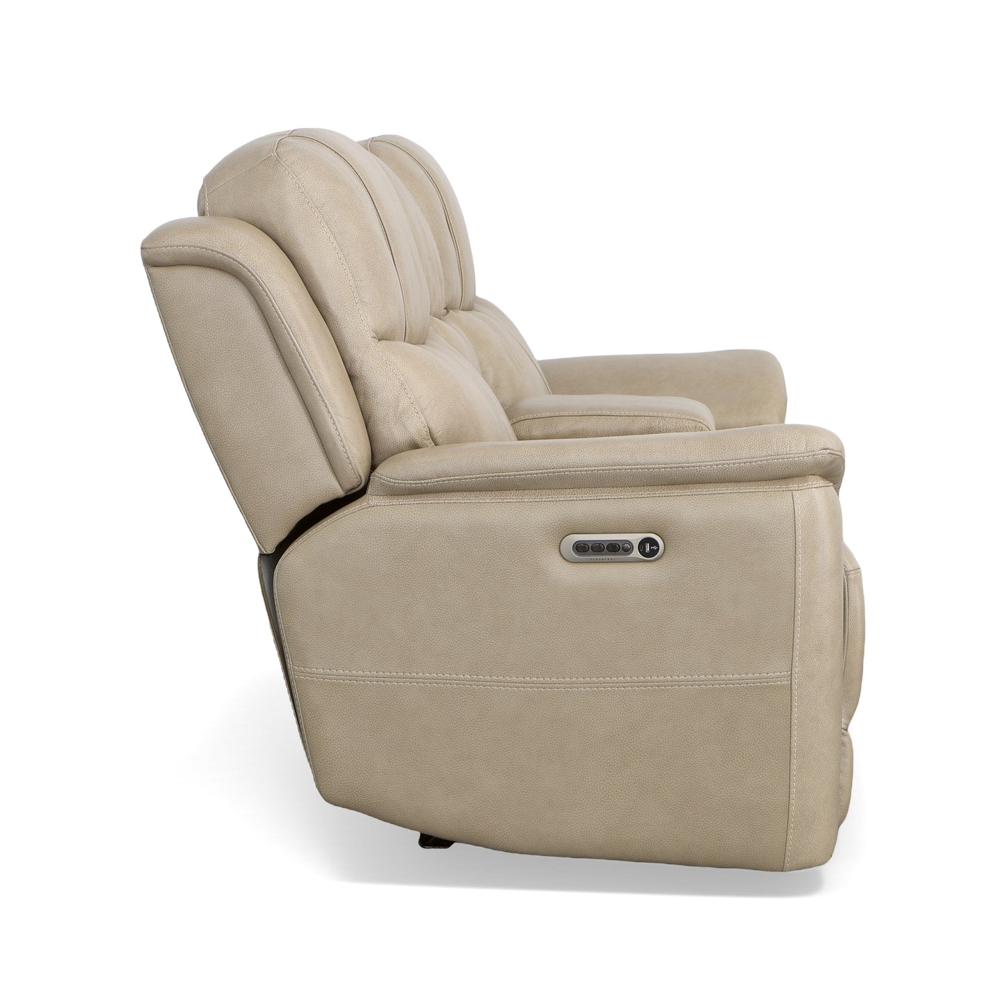 Crew Power Reclining Loveseat with Console & Power Headrests & Lumbar