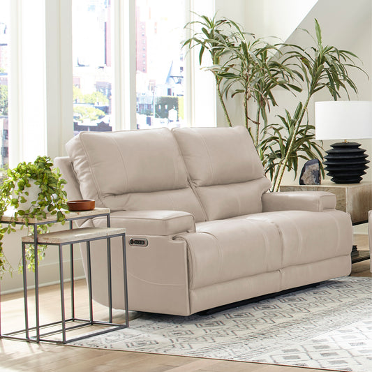 Parker Living Whitman - Verona Linen - Powered By Freemotion Cordless Power Reclining Loveseat