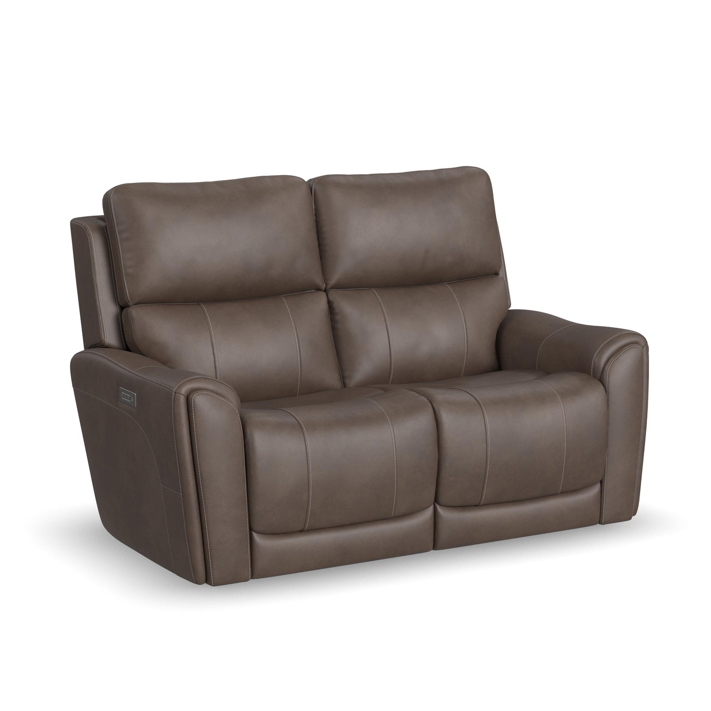 Carter Power Reclining Loveseat with Power Headrests & Lumbar