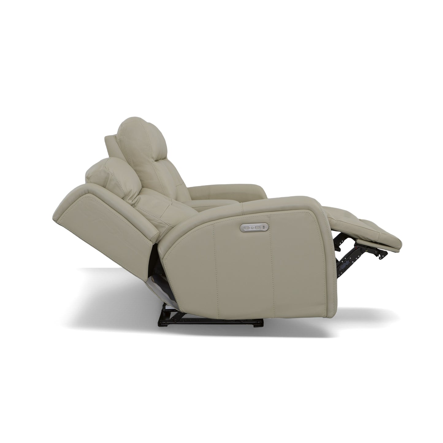 Grant Power Reclining Loveseat with Console & Power Headrests