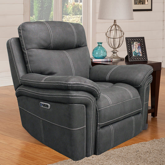 Parker Living Mason - Charcoal Power Recliner