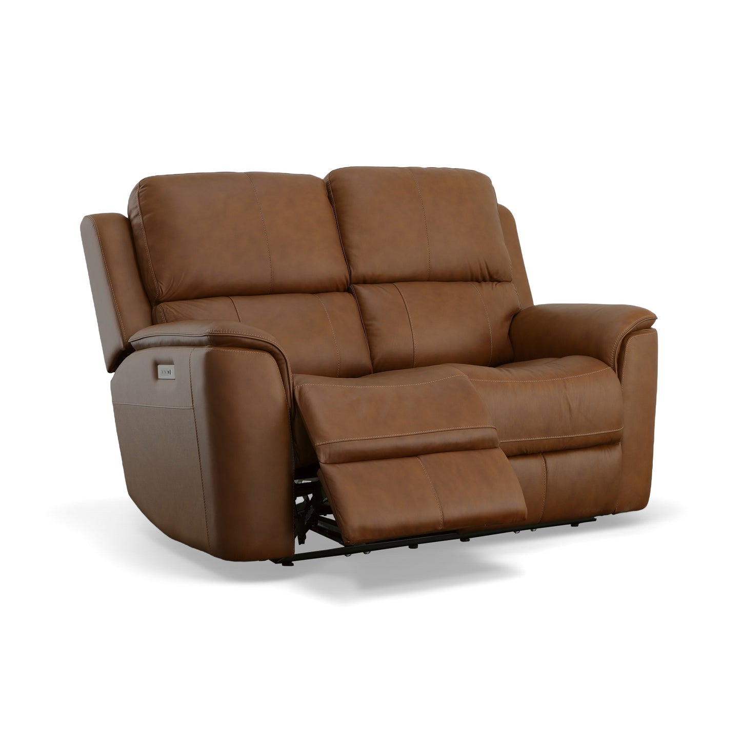 Henry Power Reclining Loveseat with Power Headrests & Lumbar