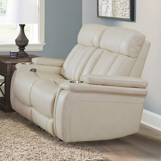 Parker Living Royce - Fantom Ivory Power Reclining Loveseat