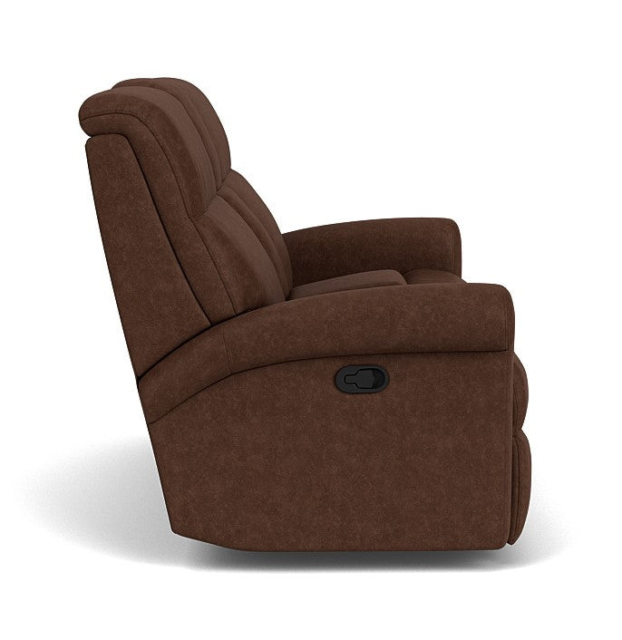 Davis Reclining Loveseat with Console