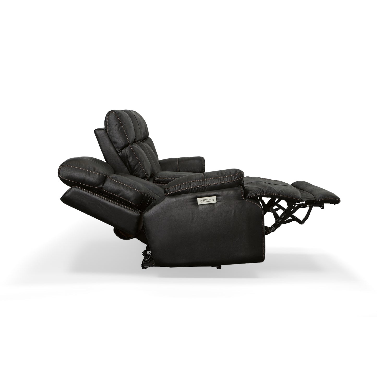 Clive Power Reclining Loveseat with Console & Power Headrests & Lumbar